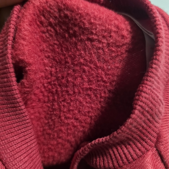 Disney Mickey Mouse Boys 7-8 2-Pc Set: Pullover Sweatshirt Jogger Pants Red/Gary - Picture 8 of 14